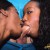 Ebony Romance Dual Blowjob